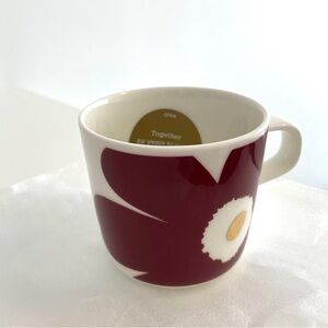 Marimekko 70th Juhla Unikko Gold Coffee Cup 20cl